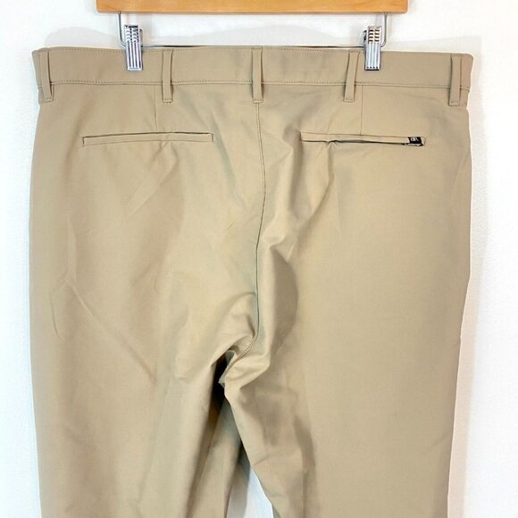 Banana Republic Performance Chino Pants Men's Size 40x30 Polyester Khaki NEW - Picture 5 of 15